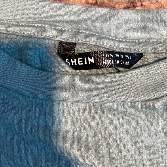 shein cropped two piece set with pants - Picture 3 of 4